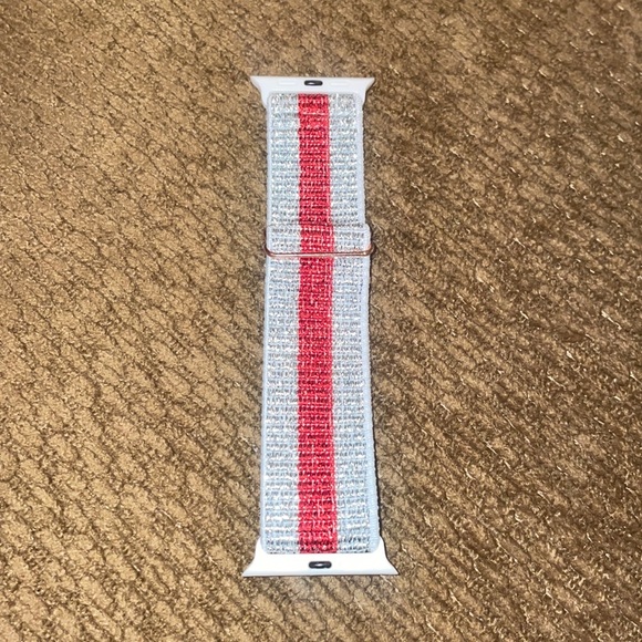 New Apple Watch band sparkle stripe adjustable removable strap - Picture 5 of 12